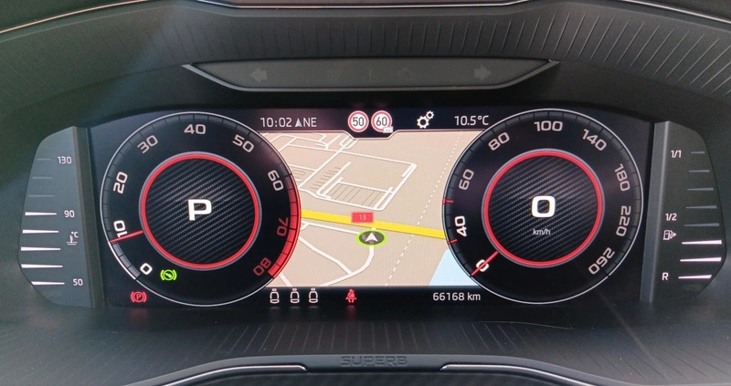 Skoda Superb cena 157900 przebieg: 66168, rok produkcji 2020 z Bukowno małe 781